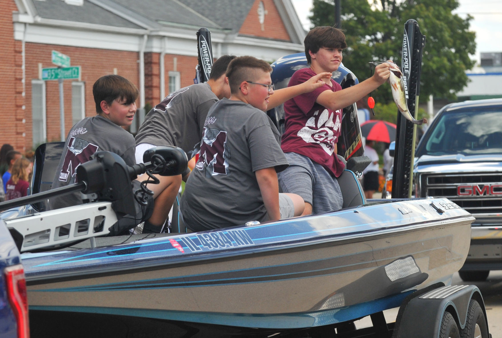 Moline High School Homecoming parade